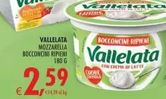 Vallelata - Mozzarella Bocconcini Ripieni Vallelata - Mozzarella Bocconcini Ripieni