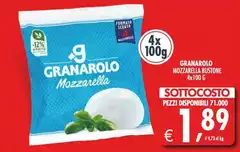Granarolo - Mozzarella Bustone Granarolo - Mozzarella Bustone