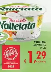 Vallelata - Mozzarella Vallelata - Mozzarella