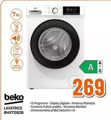 Beko - Lavatrice BMX71226DB Beko - Lavatrice BMX71226DB