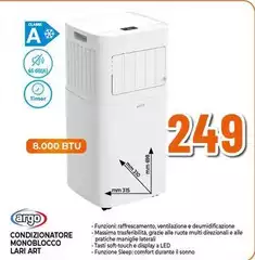 Argo - Condizionatore Monoblocco Argo - Condizionatore Monoblocco