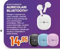Playtime - Auricolari Bluetooth