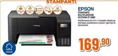 Epson - Stampante Multifunzione Ecotank ET2 280 Epson - Stampante Multifunzione Ecotank ET2 280