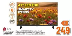 LG - Tv Led Fhd 43" 43LR6006LA LG - Tv Led Fhd 43" 43LR6006LA