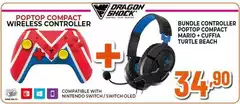 Control - Bundle ler Pottop Compact Mario + Cuffia Turtle Beach Control - Bundle ler Pottop Compact Mario + Cuffia Turtle Beach