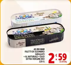 Asdomar - Filetti Di Sgombro Grigliati