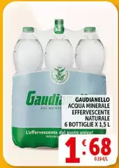 Gaudianello - Acqua Minerale Effervescente Naturale Gaudianello - Acqua Minerale Effervescente Naturale