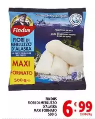 Findus - Fiori Di Merluzzo D'alaska Maxi Formato Findus - Fiori Di Merluzzo D'alaska Maxi Formato