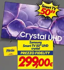 Samsung - Smart TV 50" UHD Crystal