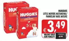 Huggies - Little Movers Mutandina