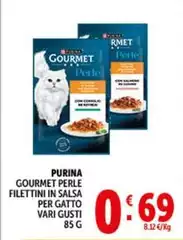 Purina - Gourmet Perle Filettini In Salsa Per Gatto Purina - Gourmet Perle Filettini In Salsa Per Gatto
