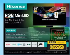 Hisense - Rgb Miniled 65" 4k Hisense - Rgb Miniled 65" 4k