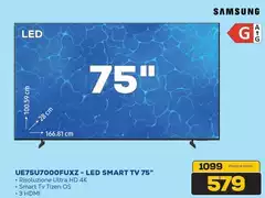 Samsung - Ue7s7u7000fuxz Led Smart Tv 75" Samsung - Ue7s7u7000fuxz Led Smart Tv 75"