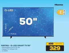Hisense - 50E79Q Q-Led Smart Tv 50" Hisense - 50E79Q Q-Led Smart Tv 50"