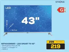 Strong - Led Smart Tv 43" Strong - Led Smart Tv 43"