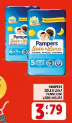 Pampers - Sole E Luna Pannolini Pampers - Sole E Luna Pannolini