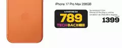 Max - Iphone 17 Pro  256gb