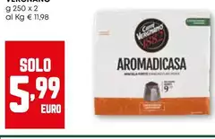 Vergnano - Caffè Macinato Aromadicasa