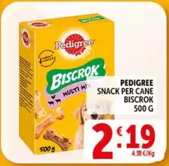 Pedigree - Snack Per Cane Biscrok Pedigree - Snack Per Cane Biscrok