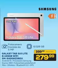 Samsung - Galaxy Tab S10 Lite 6+1286b Wifi SMX-X400NSREU