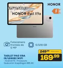 Honor - Tablet Pad X9a (6/128gb) Wifi