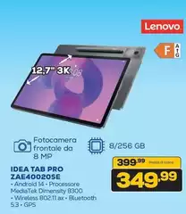 Lenovo - Idea Tab Pro ZAE40020SE