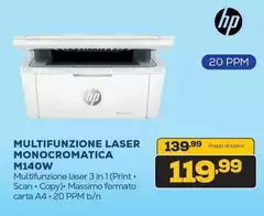 HP - Multifunzione Laser Monocromatica M140W