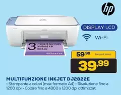 HP - Multifunzione Inkjet DJ2822E
