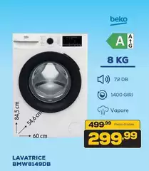 Beko - Lavatrice Bmw8149db Beko - Lavatrice Bmw8149db