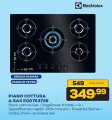 Electrolux - Piano Cottura A Gas EGG75372K
