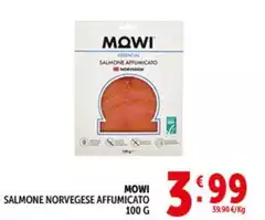 Mowi - Salmone Norvegese Affumicato Mowi - Salmone Norvegese Affumicato