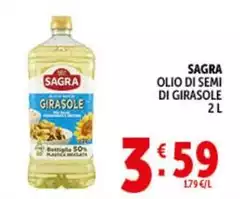 Sagra - Olio Di Semi Di Girasole