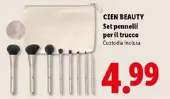 Cien Beauty - Set Pennelli Per Il Trucco