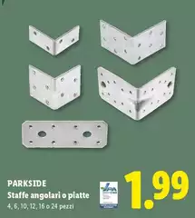 Parkside - Staffe Angolari O Piatte Parkside - Staffe Angolari O Piatte