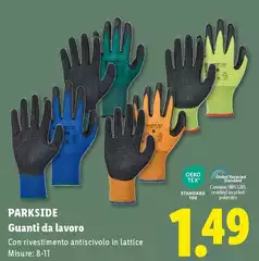 Parkside - Guanti Da Lavoro Parkside - Guanti Da Lavoro