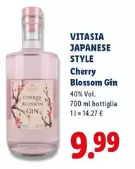 Vitasia Japanese Style - Cherry Blossom Gin Vitasia Japanese Style - Cherry Blossom Gin