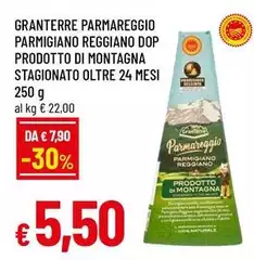 Gran Terre - Parmareggio Parmigiano Reggiano DOP Prodotto Di Montagna Stagionato Oltre 24 Mesi Gran Terre - Parmareggio Parmigiano Reggiano DOP Prodotto Di Montagna Stagionato Oltre 24 Mesi