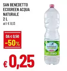 San Benedetto - Ecogreen Acqua Naturale