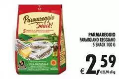 Parmareggio - Parmigiano Reggiano 5 Snack Parmareggio - Parmigiano Reggiano 5 Snack