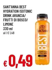 Sant'anna - Best Hydration Isotonic Drink Arancia Sant'anna - Best Hydration Isotonic Drink Arancia