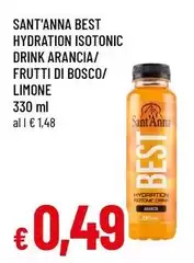 Sant'anna - Best Hydration Isotonic Drink Arancia Sant'anna - Best Hydration Isotonic Drink Arancia