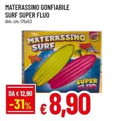 Dynit - Materassino Gonfiabile Surf Super Fluo Dynit - Materassino Gonfiabile Surf Super Fluo