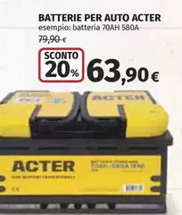 Acter - Batterie Per Auto Acter - Batterie Per Auto