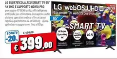 LG - 65U473COLAEU Smart TV 65"