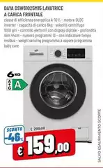 Daya - Lavatrice A Carica Frontale DSW61025M15 Daya - Lavatrice A Carica Frontale DSW61025M15