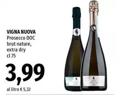 Prosecco DOC Brut Nature, Extra Dry Prosecco DOC Brut Nature, Extra Dry