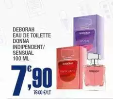 Deborah - Eau De Toilette Donna Indipendent/ Sensual Deborah - Eau De Toilette Donna Indipendent/ Sensual