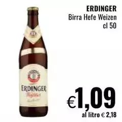 Erdinger Weissbrau - Birra Hefe Weizen