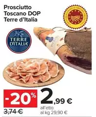 Terre d'Italia - Prosciutto Toscano DOP Terre d'Italia - Prosciutto Toscano DOP