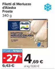 Frosta - Filetti Di Merluzzo D'Alaska Frosta - Filetti Di Merluzzo D'Alaska